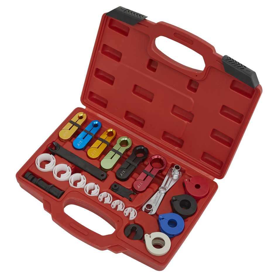 Sealey VS0457 21pc Fuel & Air Conditioning Disconnection Tool Kit