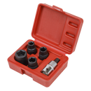 Sealey VS0464 5pc 1/2"Sq Drive Brake Caliper Socket Set