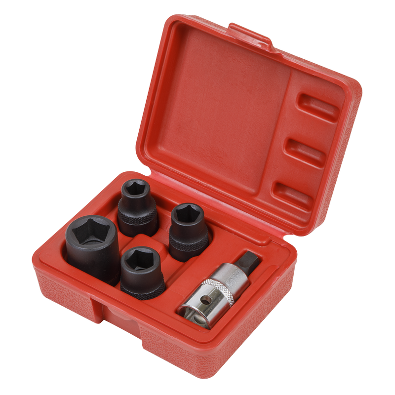 Sealey VS0464 5pc 1/2"Sq Drive Brake Caliper Socket Set