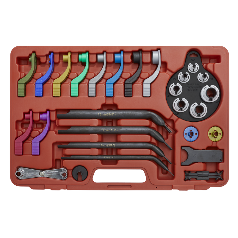 Sealey VS0557 27pc Fuel & Air Conditioning Disconnection Tool Kit