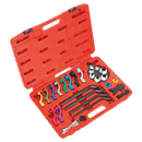Sealey VS0557 27pc Fuel & Air Conditioning Disconnection Tool Kit