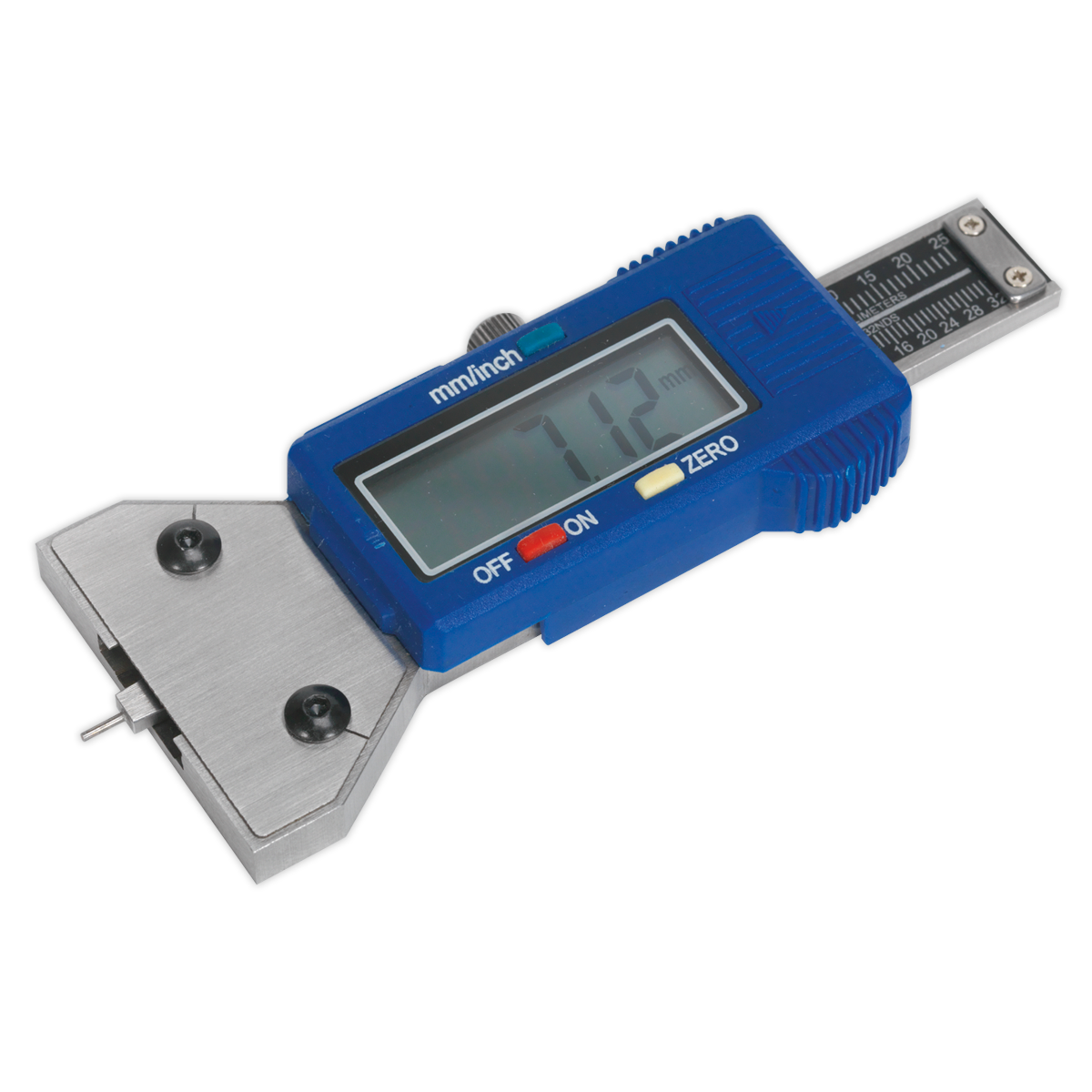 Sealey VS0565 Digital Tyre Tread Depth Gauge - Pin Tip