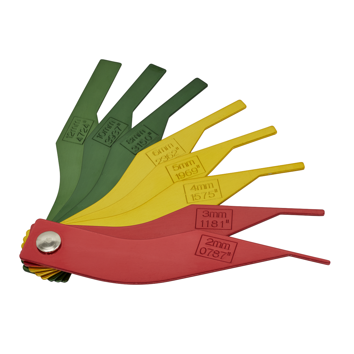 Sealey VS059 8pc Brake Pad Thickness Gauge