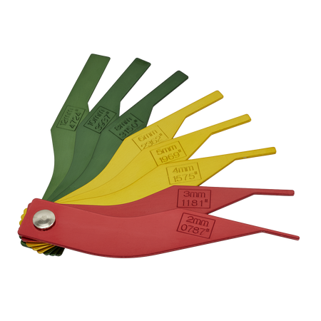 Sealey VS059 8pc Brake Pad Thickness Gauge
