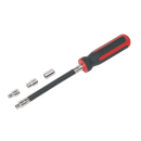 Sealey VS063 4pc Flexible Hose Clip Nut Driver Set