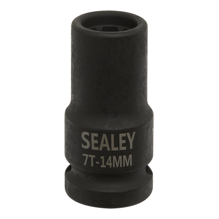 Sealey VS0985 1/2"Sq Drive 14mm Brake Caliper Socket 7-Point
