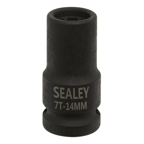 Sealey VS0985 1/2"Sq Drive 14mm Brake Caliper Socket 7-Point