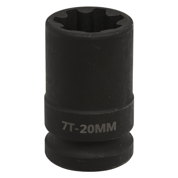 Sealey VS0986 1/2"Sq Drive 20mm Brake Caliper Socket 7-Point