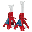 Sealey 3010CX 3tonne Standard Chassis Trolley Jack with Axle Stands (Pair)