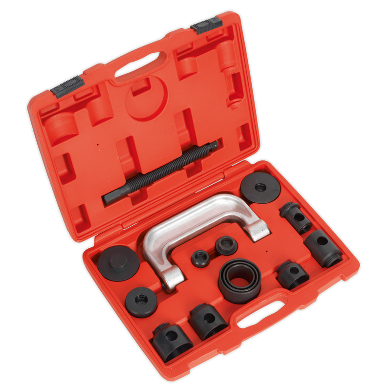 Sealey VS1274 14pc Lower Ball Joint Remover/Installer - Mercedes, Renault