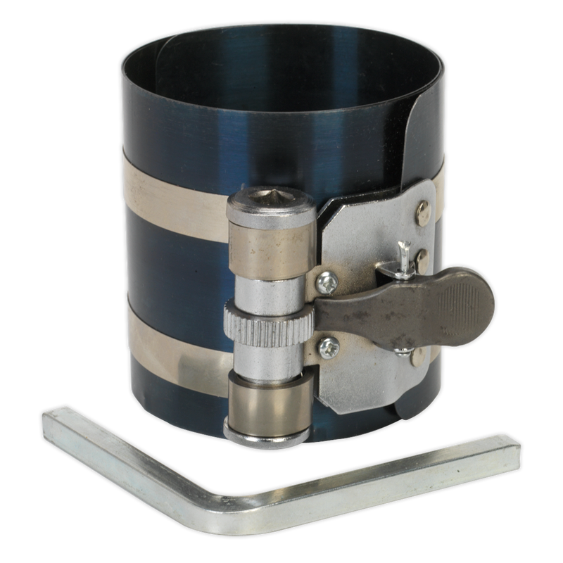 Sealey VS155 75mm Piston Ring Compressor ‚Äö√†√∂¬¨¬¢Diameter 60-125mm