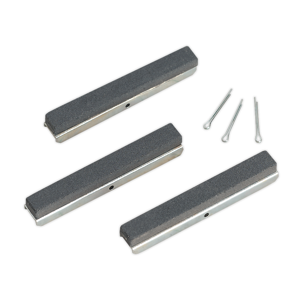 Sealey VS1621 75mm Stone Medium Pack of 3
