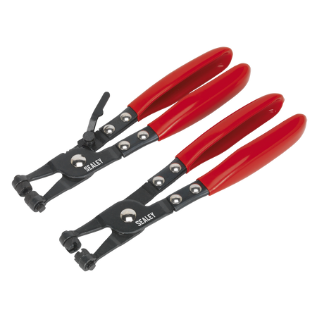 Sealey VS1665 2pc Hose Clip Pliers Set