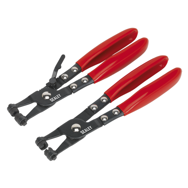 Sealey VS1665 2pc Hose Clip Pliers Set