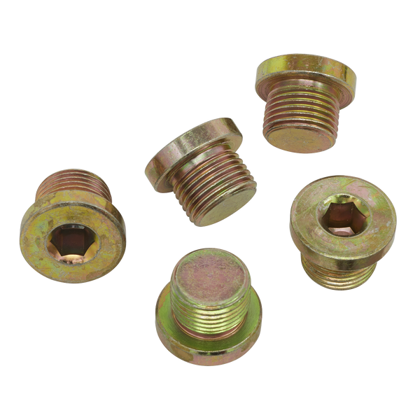 Sealey VS17SP M17 Sump Plug - Pack of 5
