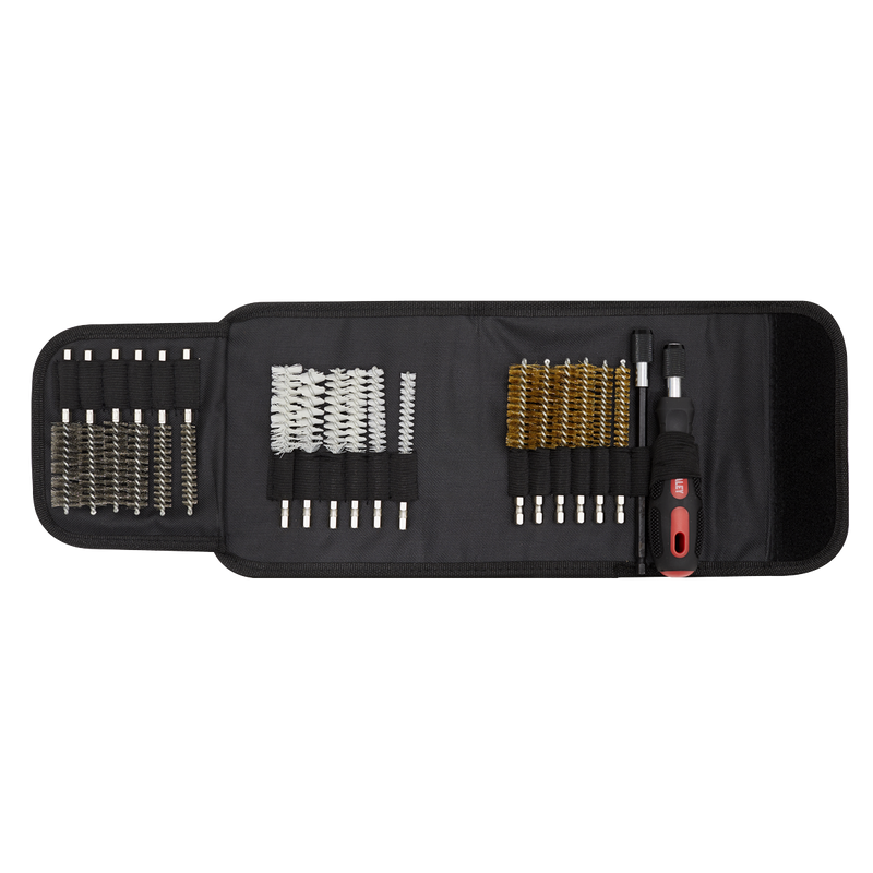 Sealey VS1800 20pc Cleaning & Decarbonising Brush Set