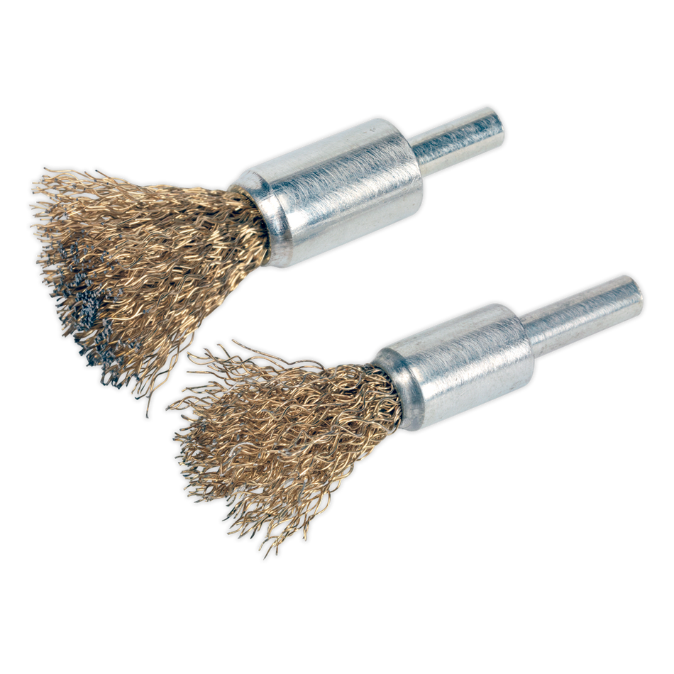 Sealey VS1801 2pc Decarbonising Brush Set