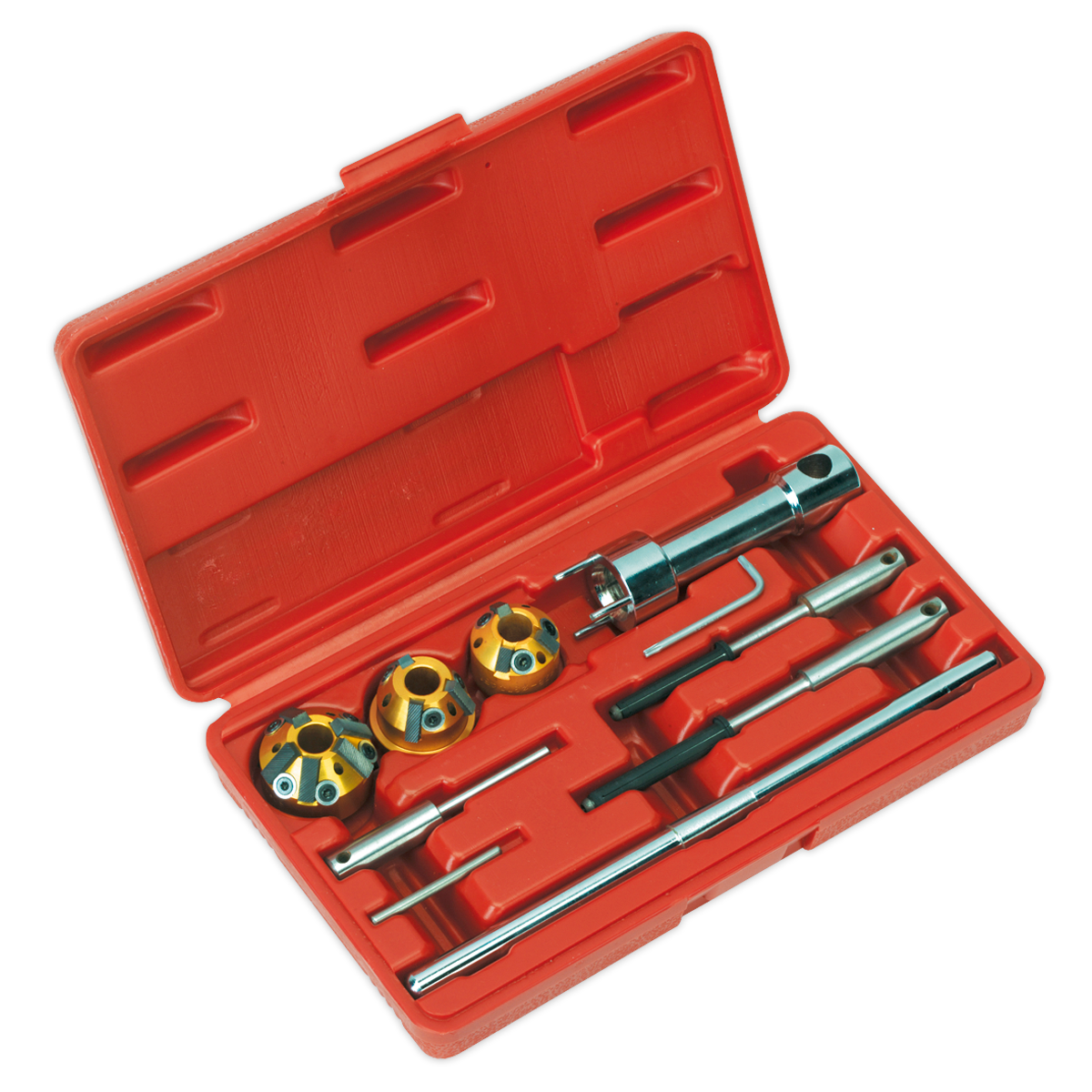 Sealey VS1823 10pc Valve Seat Cutter Set