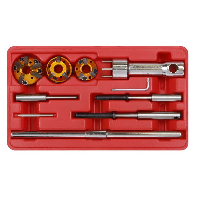 Sealey VS1823 10pc Valve Seat Cutter Set