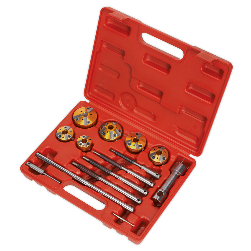 Sealey VS1825 14pc Valve Seat Cutter Set