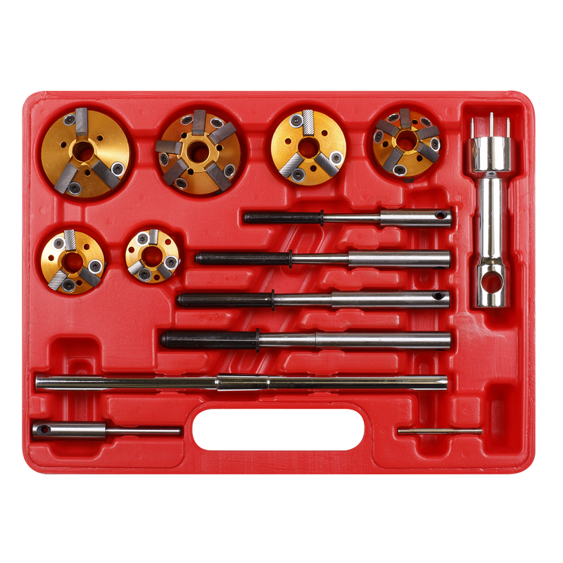 Sealey VS1825 14pc Valve Seat Cutter Set