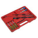 Sealey VS1900 14pc Injector Bore Cleaning Brush Set