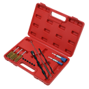 Sealey VS1900 14pc Injector Bore Cleaning Brush Set