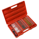 Sealey VS1910 38pc Cleaning Brush Set Injector Bore