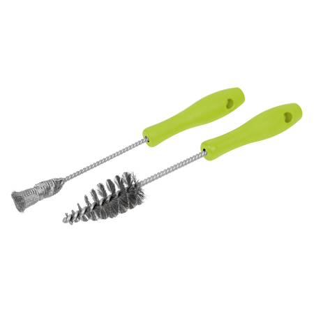 Sealey VS1920 2pc Injector Bore Cleaning Brush Set