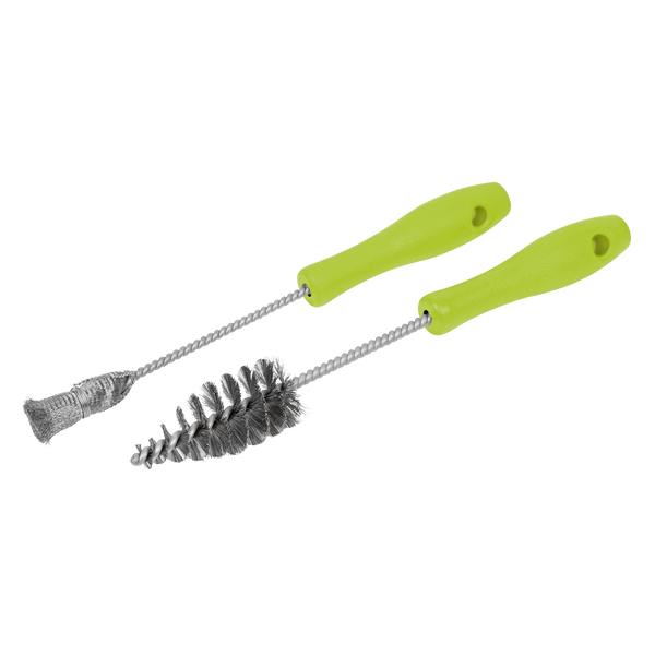 Sealey VS1920 2pc Injector Bore Cleaning Brush Set