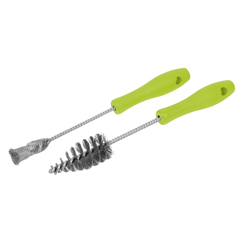 Sealey VS1920 2pc Injector Bore Cleaning Brush Set