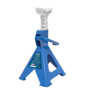 Sealey VS2002BL Ratchet Type Axle Stands (Pair) 2tonne Capacity per Stand - Blue