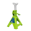 Sealey VS2002HV Ratchet Type Axle Stands (Pair) 2tonne Capacity per Stand - Hi-Vis Green