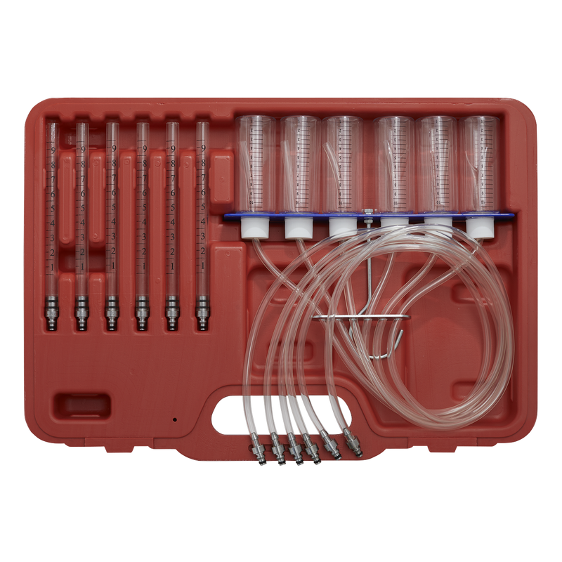 Sealey VS2046 Diesel Injector Flow Test Kit - Common Rail
