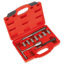 Sealey VS2055 10pc Diesel Injector Seat Cleaner Set
