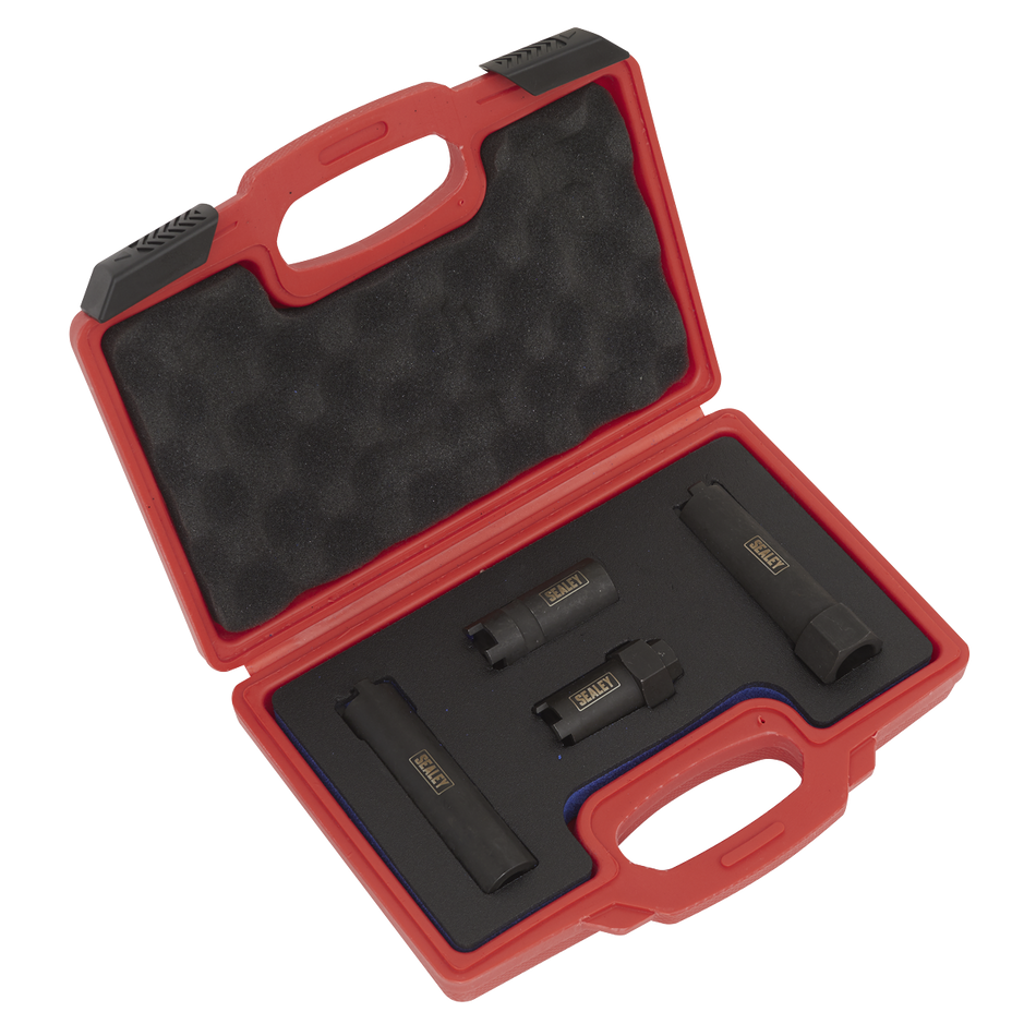 Sealey VS2061 4pc Injector Socket Set - Commercial