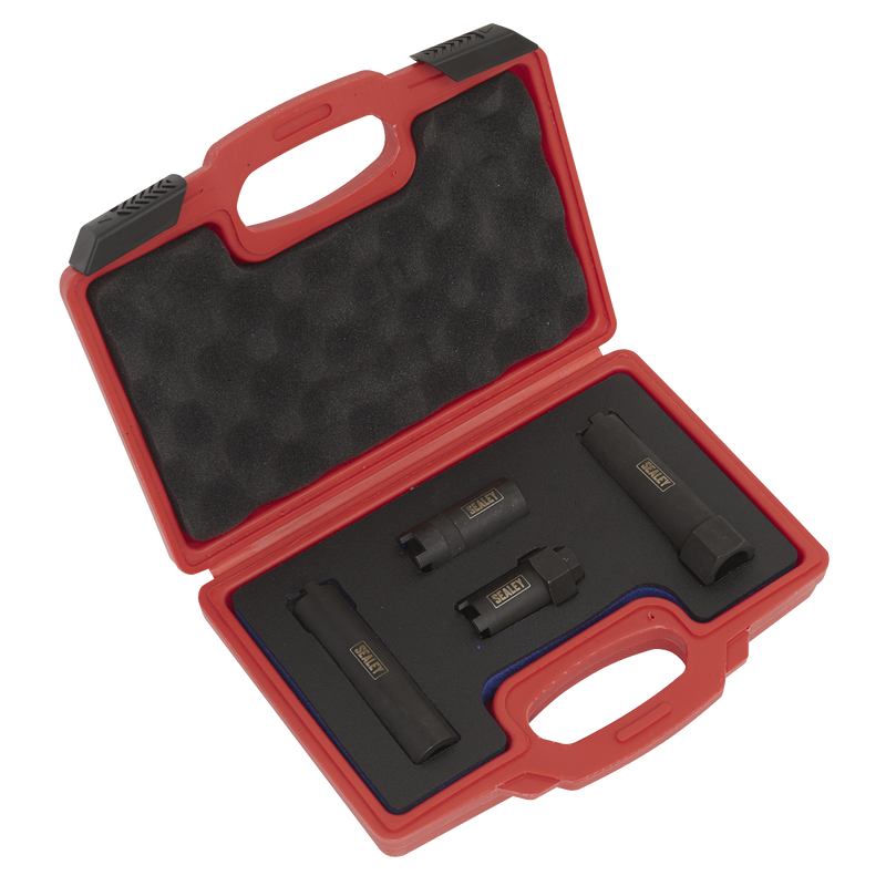 Sealey VS2061 4pc Injector Socket Set - Commercial