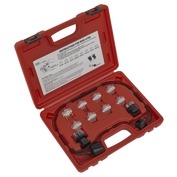 Sealey VS2131 11pc Noid Light/IAC Test Set