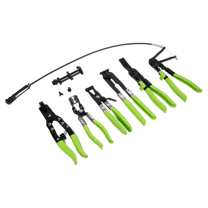 Sealey VS2662 7pc Hose Clip Removal Tool Set