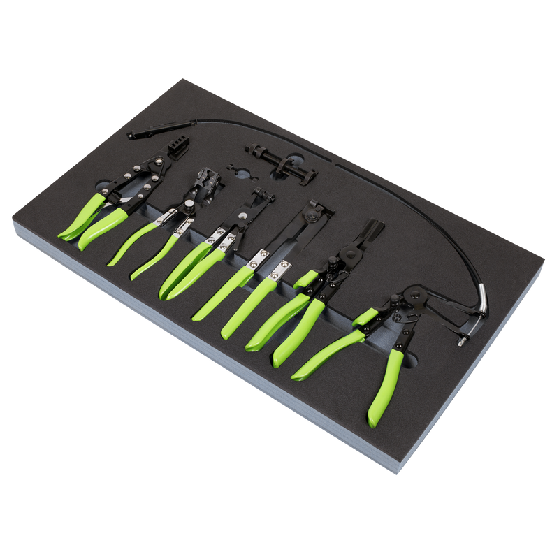 Sealey VS2662 7pc Hose Clip Removal Tool Set