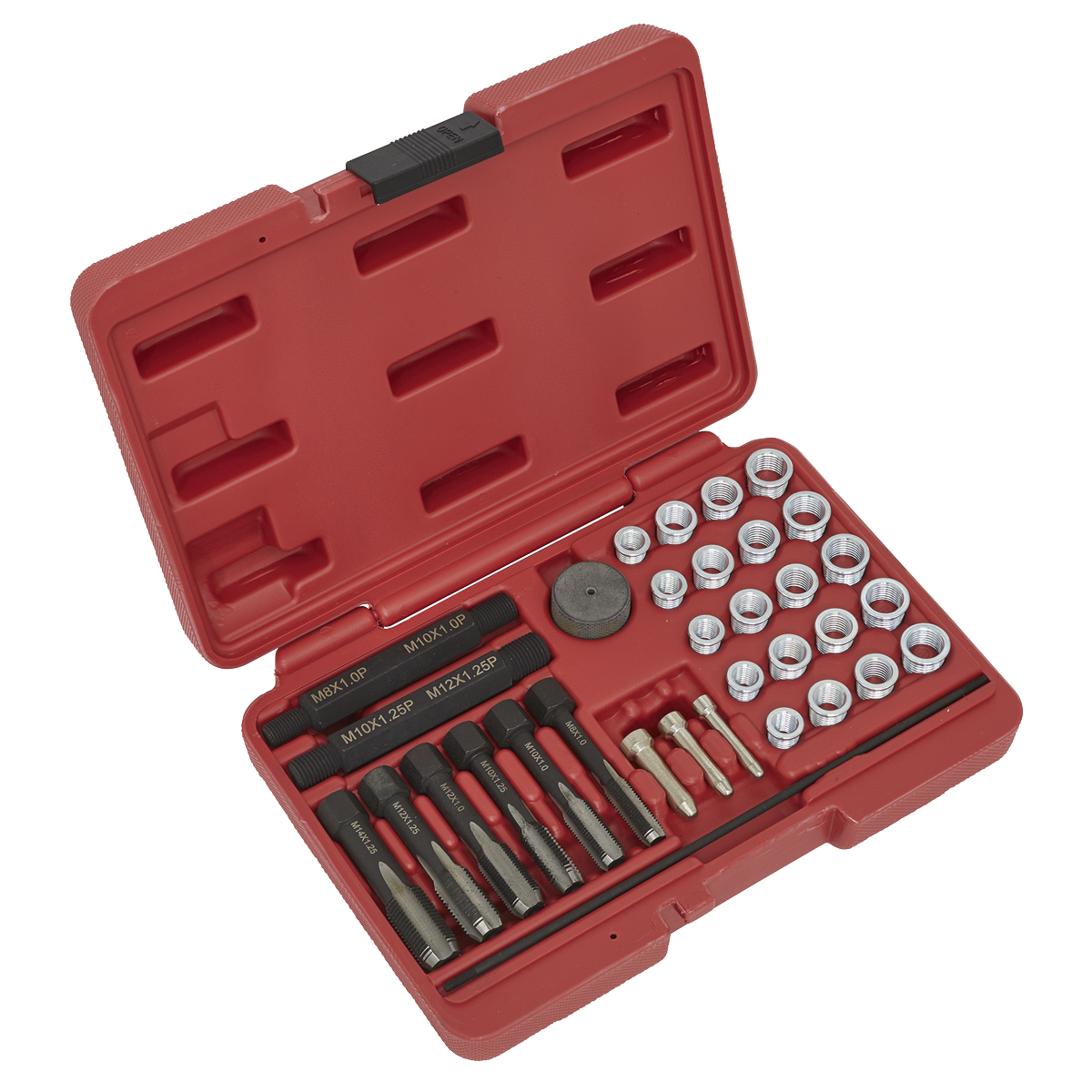 Sealey VS311 33pc Glow Plug Thread Repair Set