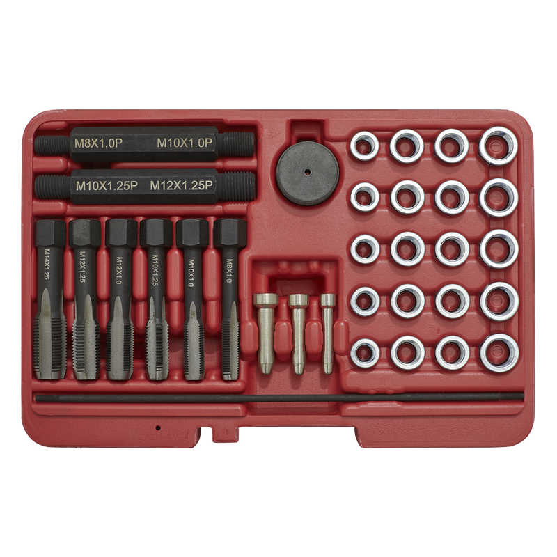 Sealey VS311 33pc Glow Plug Thread Repair Set