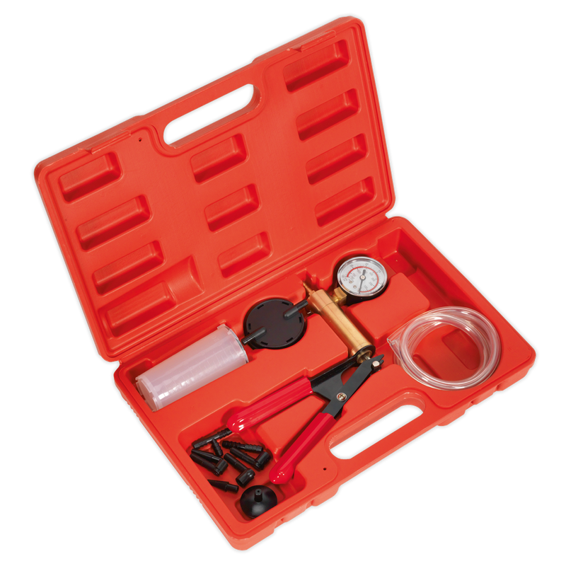 Sealey VS402 Vacuum Tester & Brake Bleeding Kit
