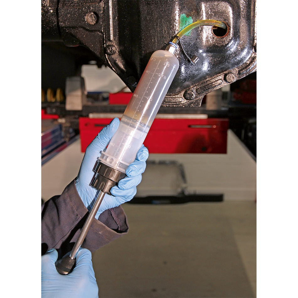 Sealey VS404 200ml Oil & Brake Fluid Inspection Syringe