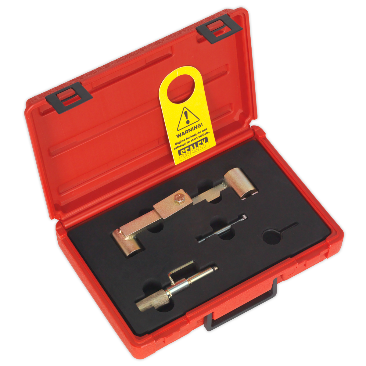 Sealey VS4387 Petrol Engine Timing Tool Kit - for Ford, Volvo 1.6, 1.8, 2.0, 2.3, 2.4, 2.5, 2.9 - Belt Drive