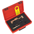 Sealey VS4387 Petrol Engine Timing Tool Kit - for Ford, Volvo 1.6, 1.8, 2.0, 2.3, 2.4, 2.5, 2.9 - Belt Drive
