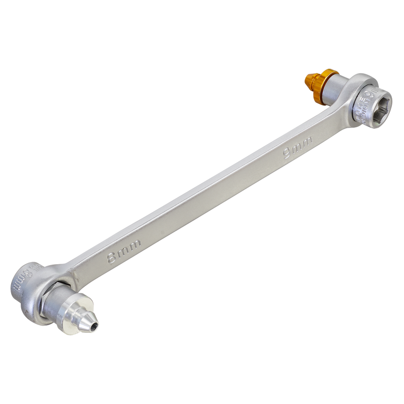 Sealey VS4511 8 x 9mm Double End Brake Bleeder Spanner