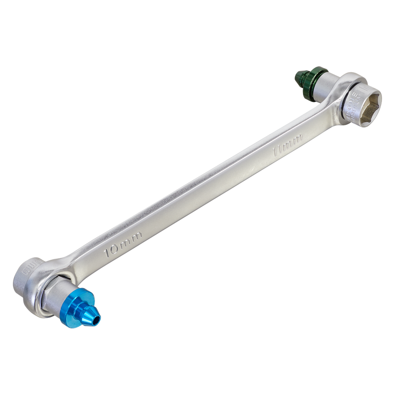 Sealey VS4512 10 x 11mm Double End Brake Bleeder Spanner