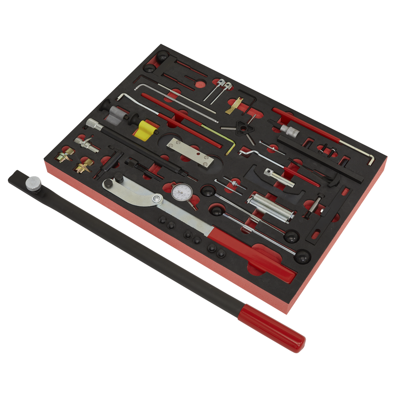 Sealey VS5100MK 59pc Diesel & Petrol Master Timing Tool Kit VAG - Belt/Chain Drive