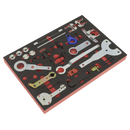 Sealey VS5100MK 59pc Diesel & Petrol Master Timing Tool Kit VAG - Belt/Chain Drive